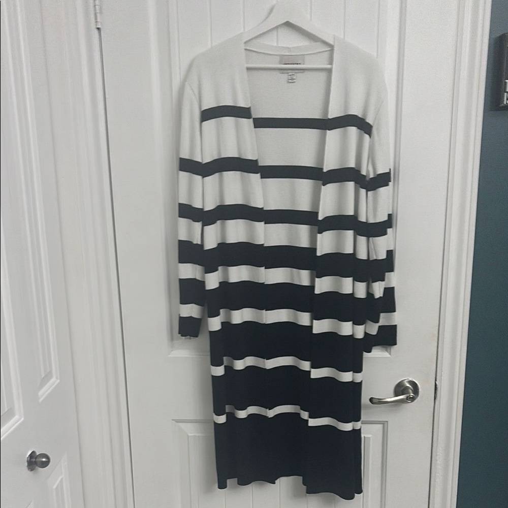 INDUSTRY Long line Open Cardigan